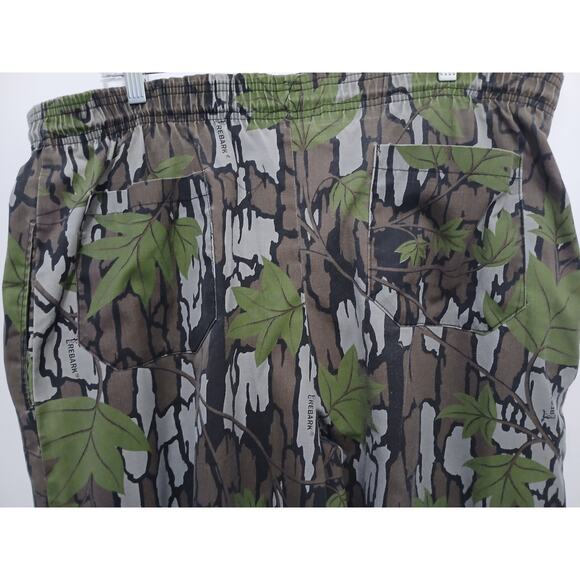 Kushi of Beverly Hills Treebark Camo Pants XL Hunting Forest Leaves Gorp Vintage - Picture 7 of 16